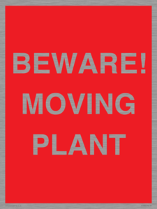 BEWARE! MOVING PLANT